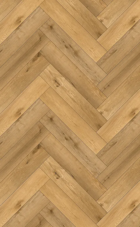 Grande Natural Oak Visgraat Dry-Back