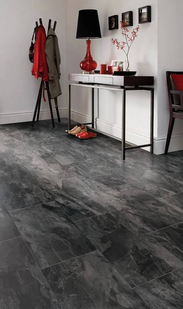 Stone Expression V4 Donkere tegel