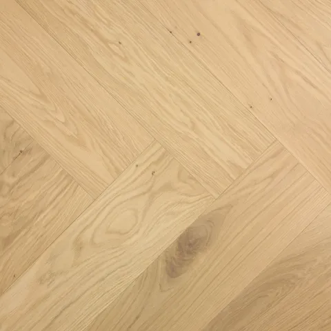 Hout visgraat Aura geborsteld wit geolied
