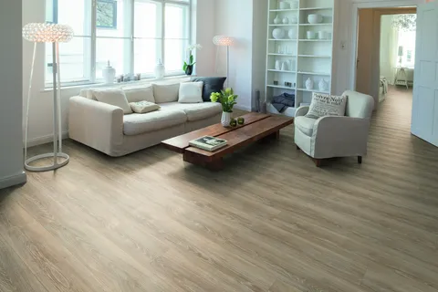 Grijs beige eiken laminaat 7 mm