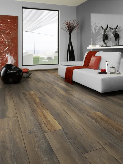 Rivier rood eiken laminaat 8 mm XL