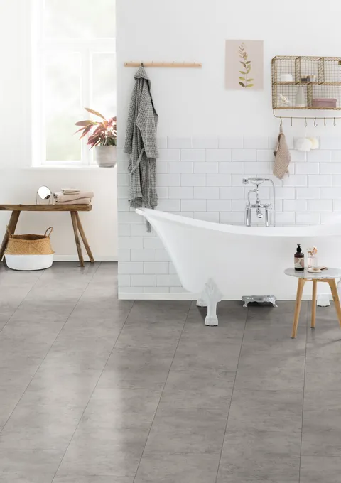 Licht grijs laminaat 8 mm XL waterbestendig