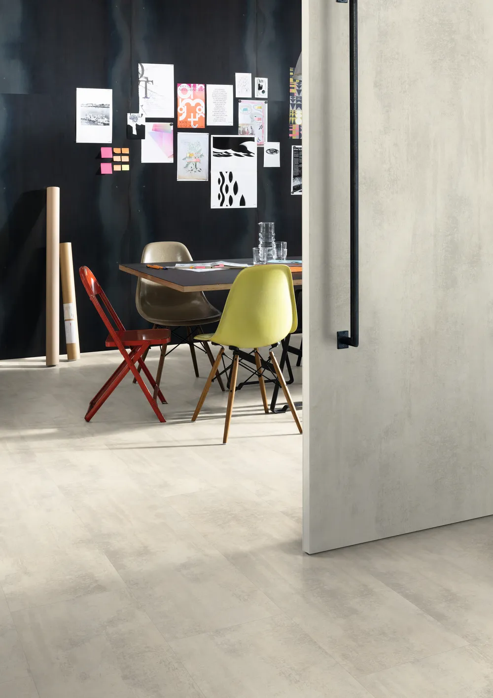Beton wit laminaat 8 mm XL waterbestendig