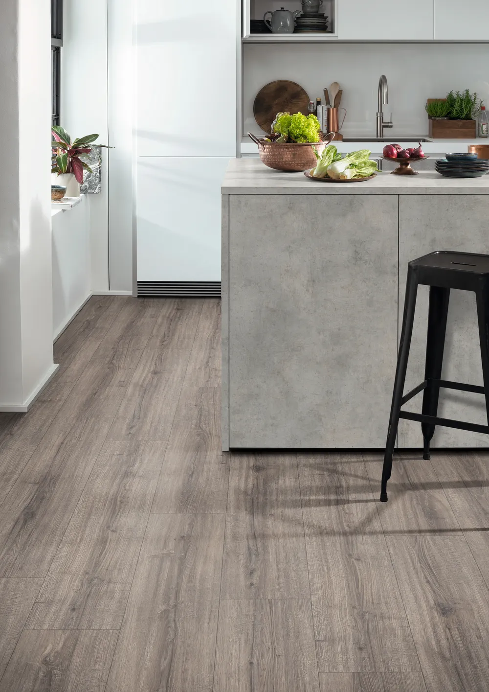 Grey oak laminaat 8 mm XL waterbestendig