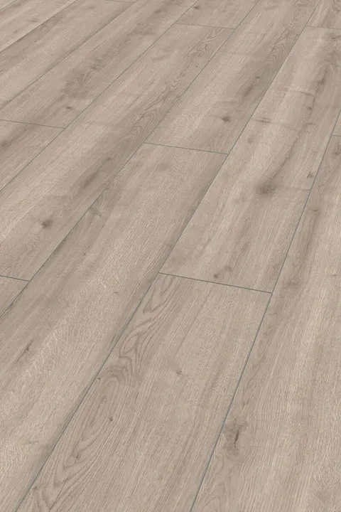 Zilver eiken laminaat 8 mm XL waterbestendig